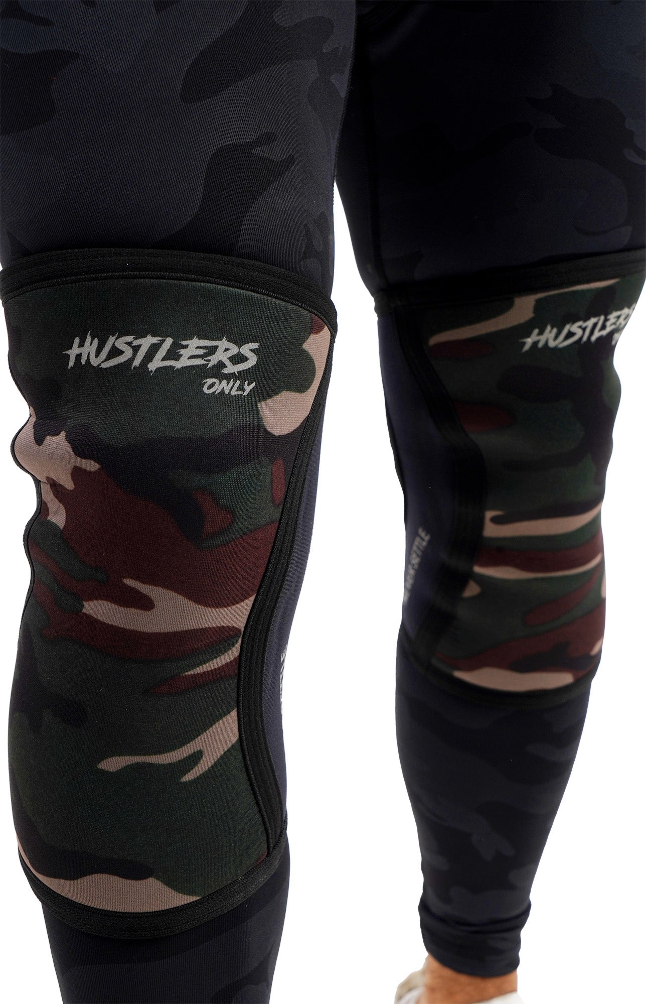 Knee Sleeves Camo Print for Weightlifting | HustlersOnlyPK