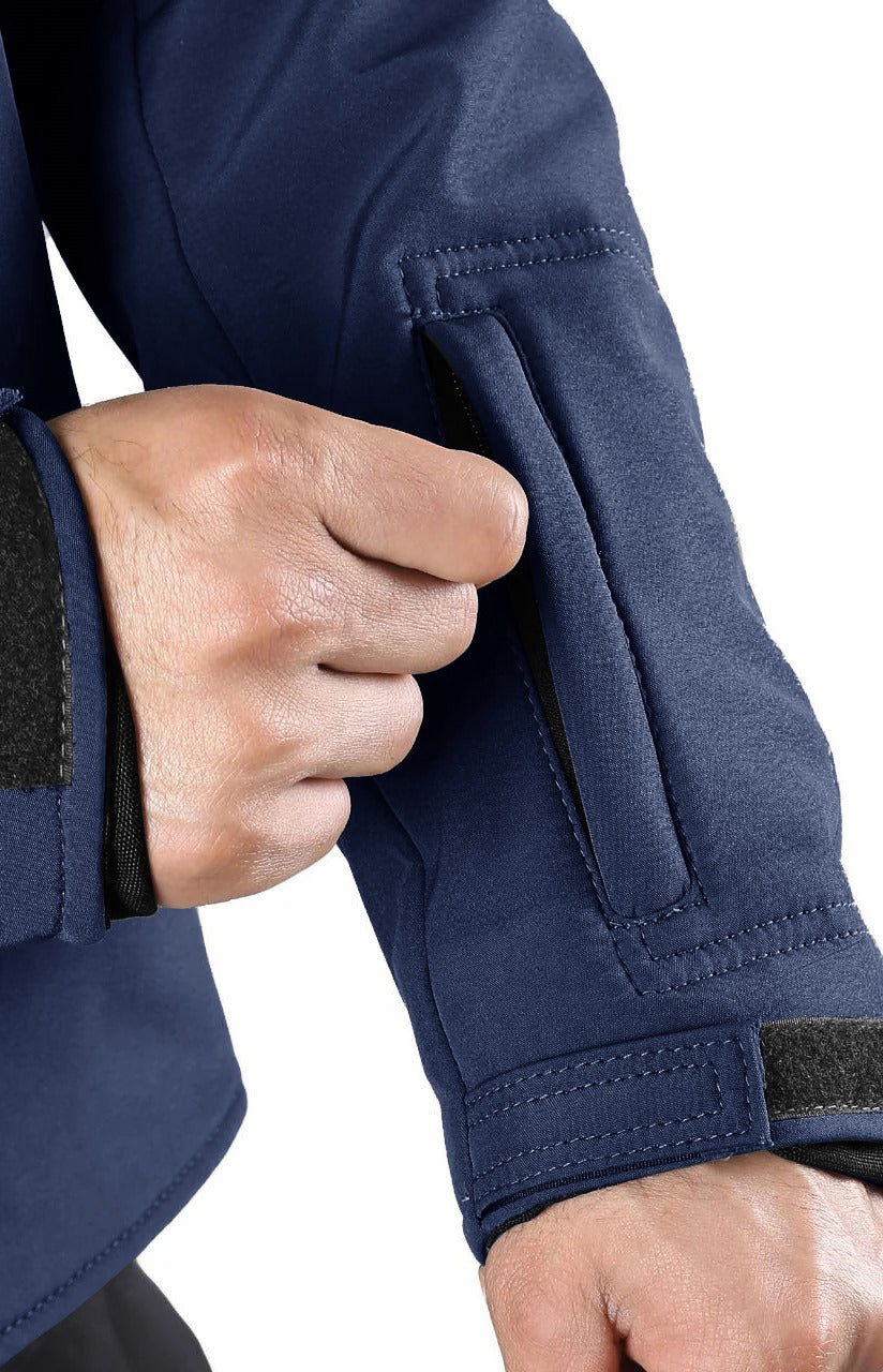 Winter Combat Jacket-Navy