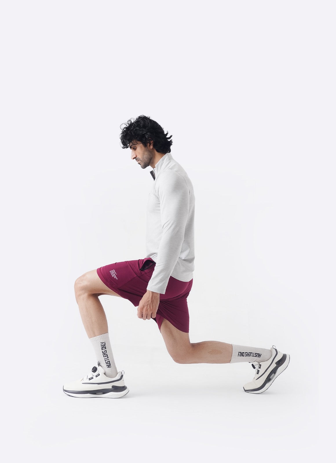 Utility Shorts - Maroon