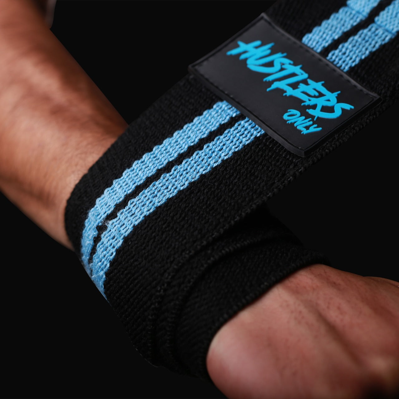 Wrist Wraps - Blue Stripes