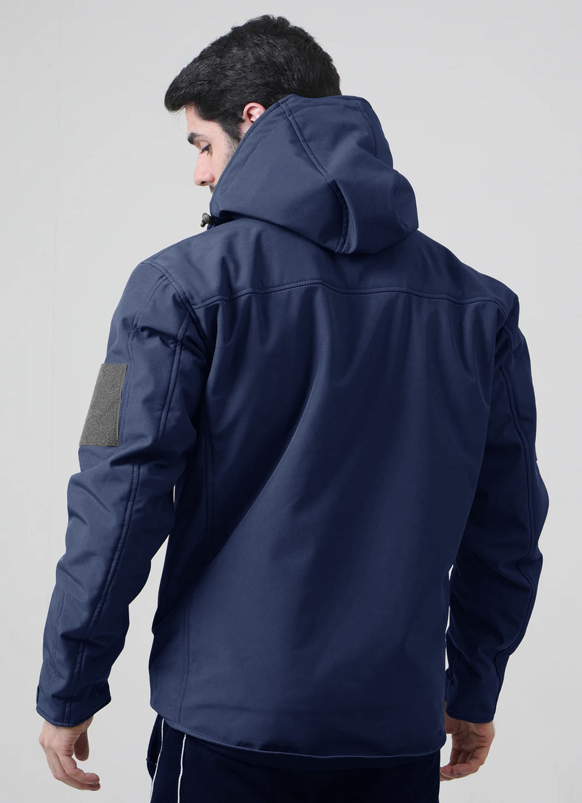 Winter Combat Jacket-Navy