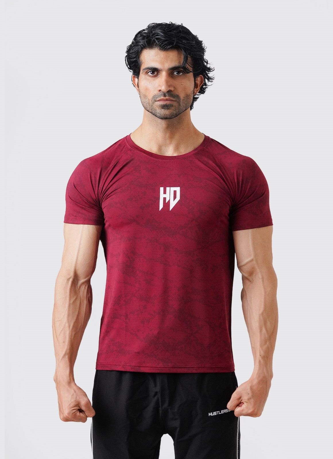 Statement Muscle Tshirt - Maroon