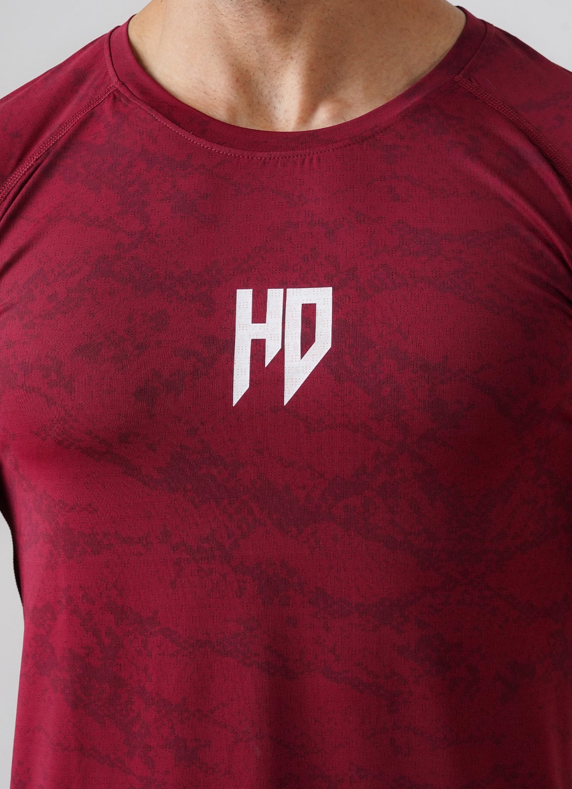 Statement Muscle Tshirt - Maroon