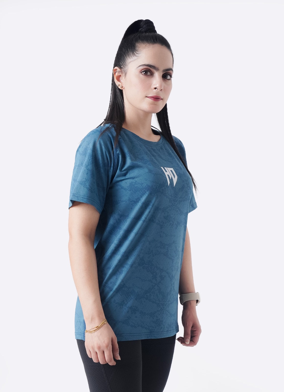 Statement Tshirt - Atlantic Blue