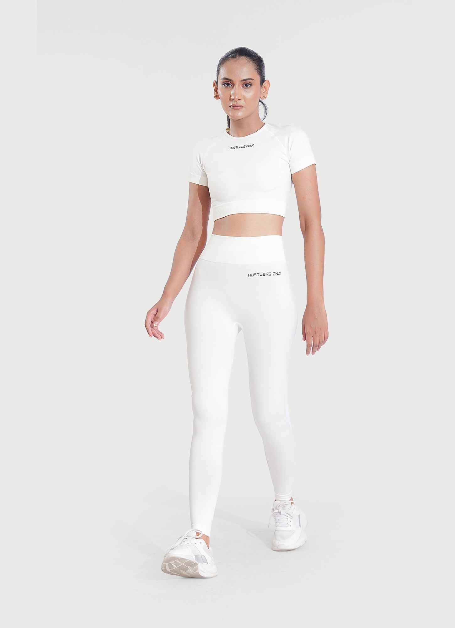 Activate Seamless Leggings White For Women | HustlersOnlyUK