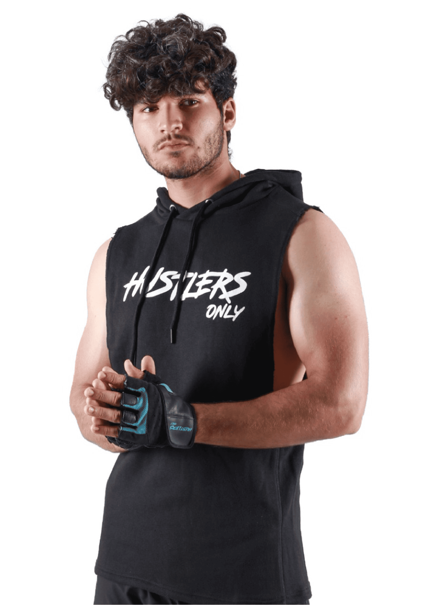 Critical Sleeveless Hoodie For Men | HustlersOnlyUK