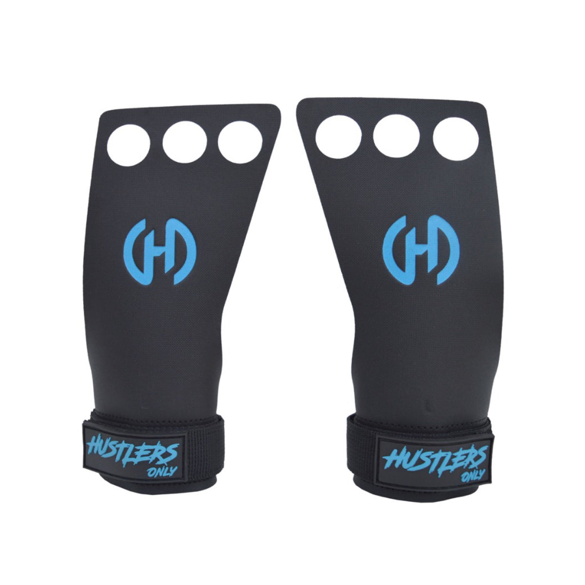Diamond 3 Hole Grips For Weightlifting | HustlersOnlyUK