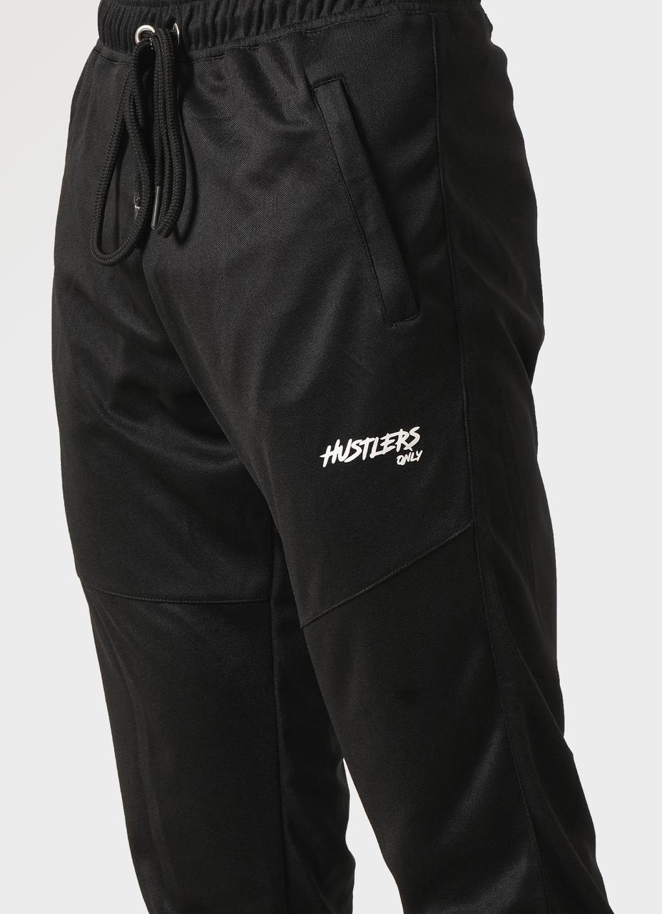 Essential Black Joggers for Mens | HustlersOnlyUK