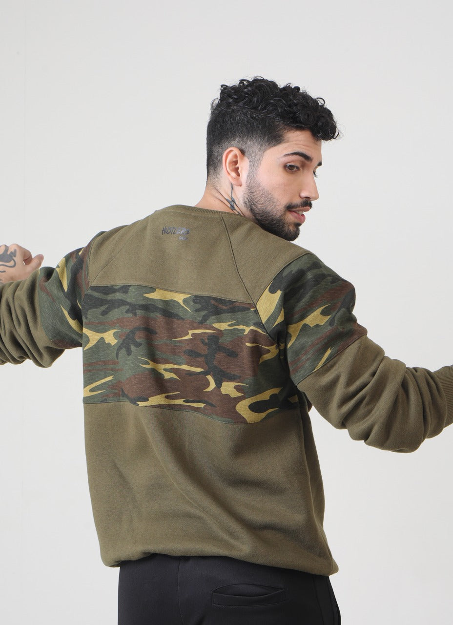 Everyday Mens Jumper Camo | HustlersOnlyUK