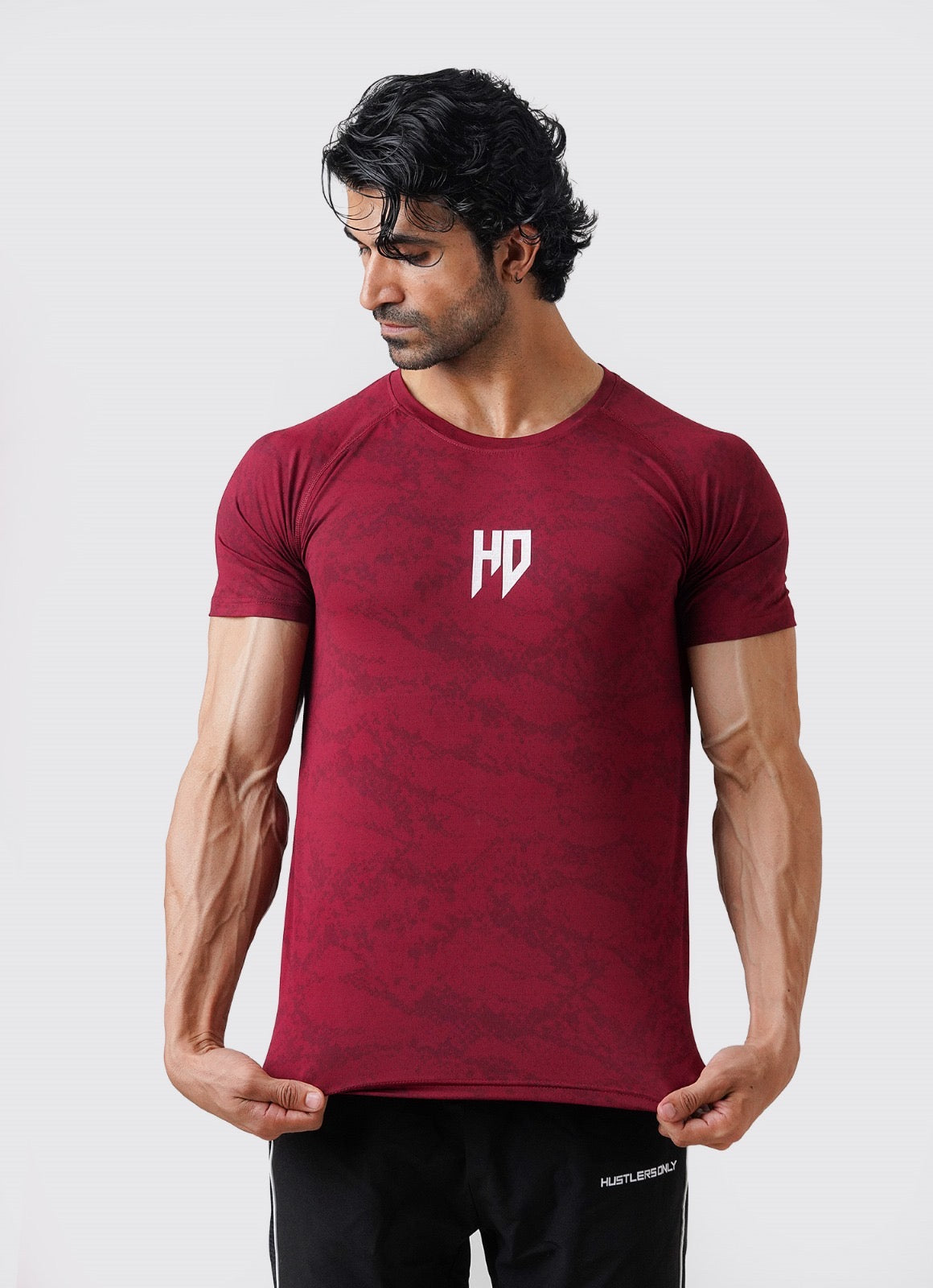 Statement Muscle Tshirt - Maroon