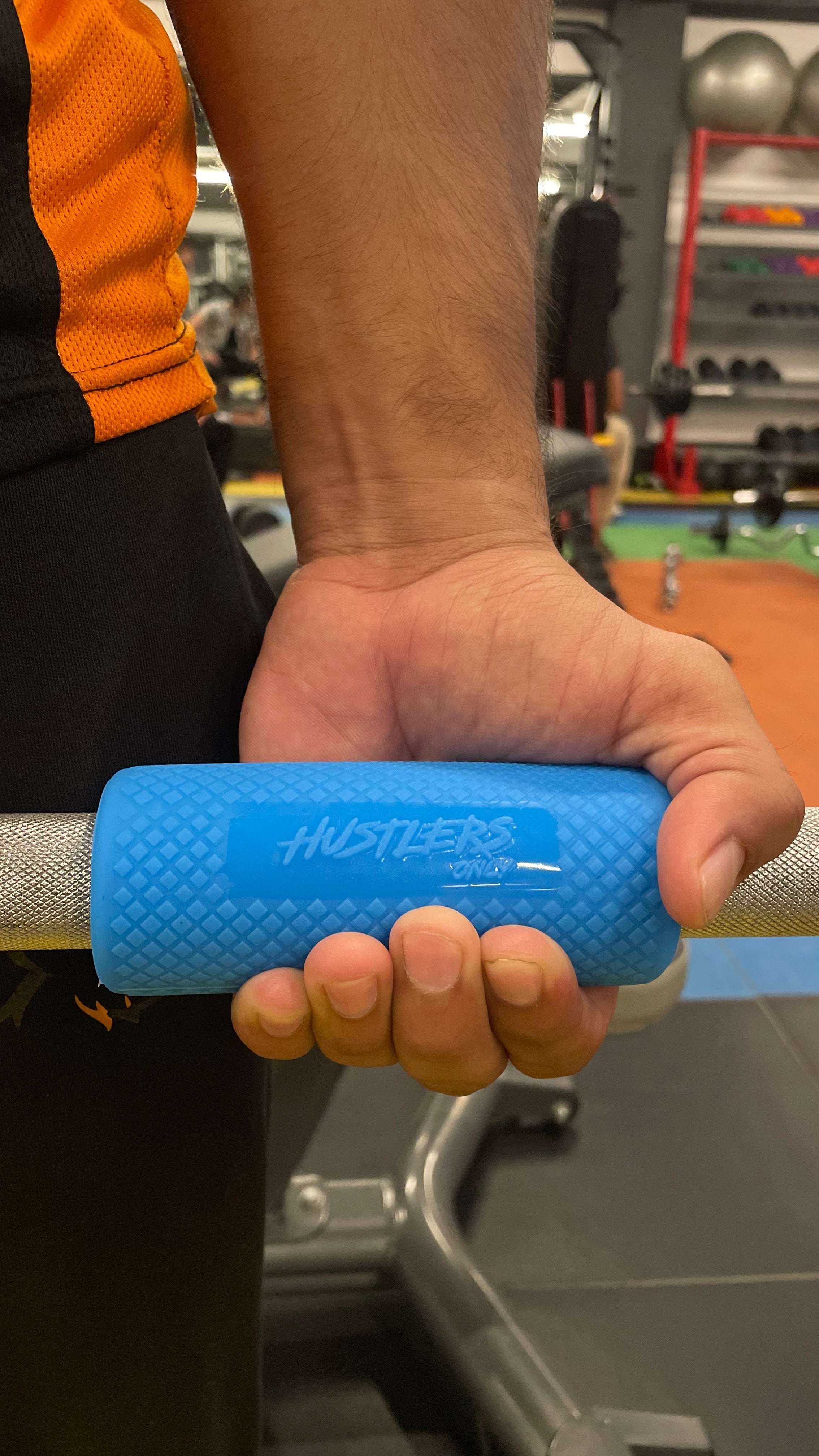 Fat Bar Grips For Workout | HustlersOnlyUK