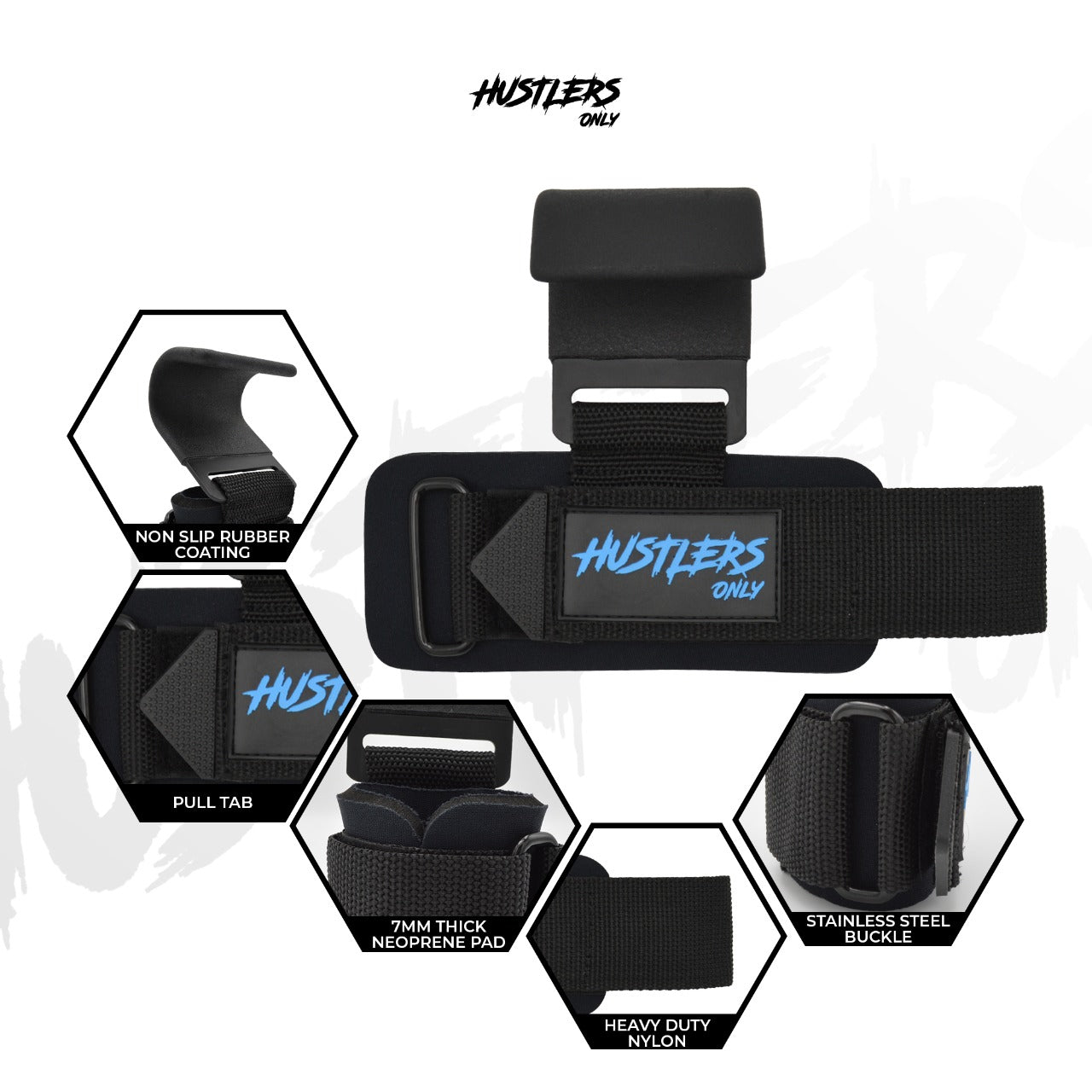 Hook Grips For Weightlifting | HustlersOnlyUK