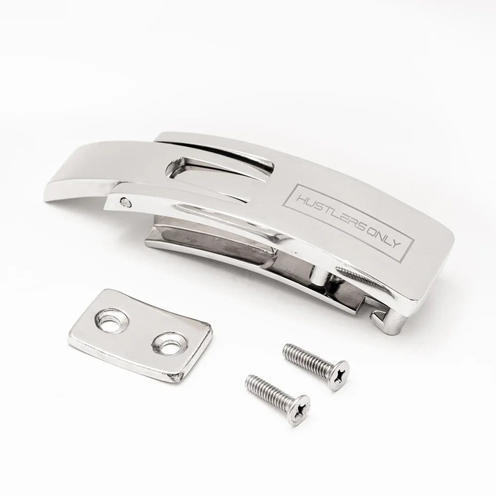 Lever Buckle - Chrome