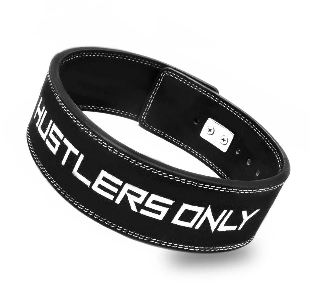 10mm Pro Suede Weightlifting Lever Belt - Black