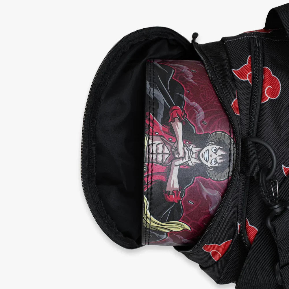 Naruto Akatsuki Duffel Bag Black | HustlersOnlyUK