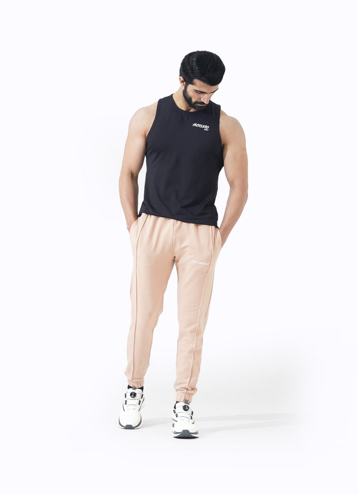 Tech Terry Trouser - Beige