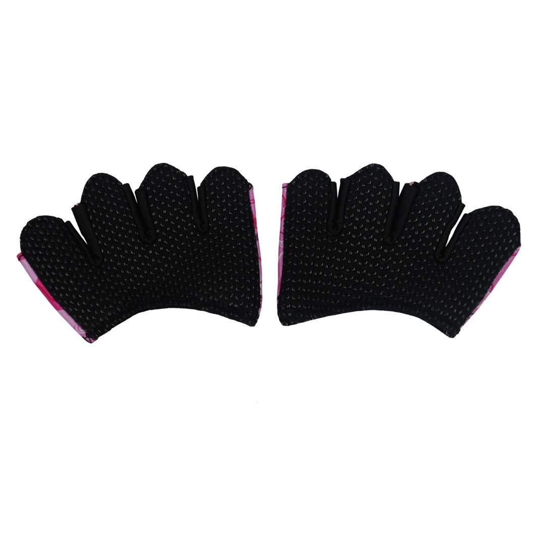 Pink Palm Protection Gloves For Workout | HustlersOnlyUK
