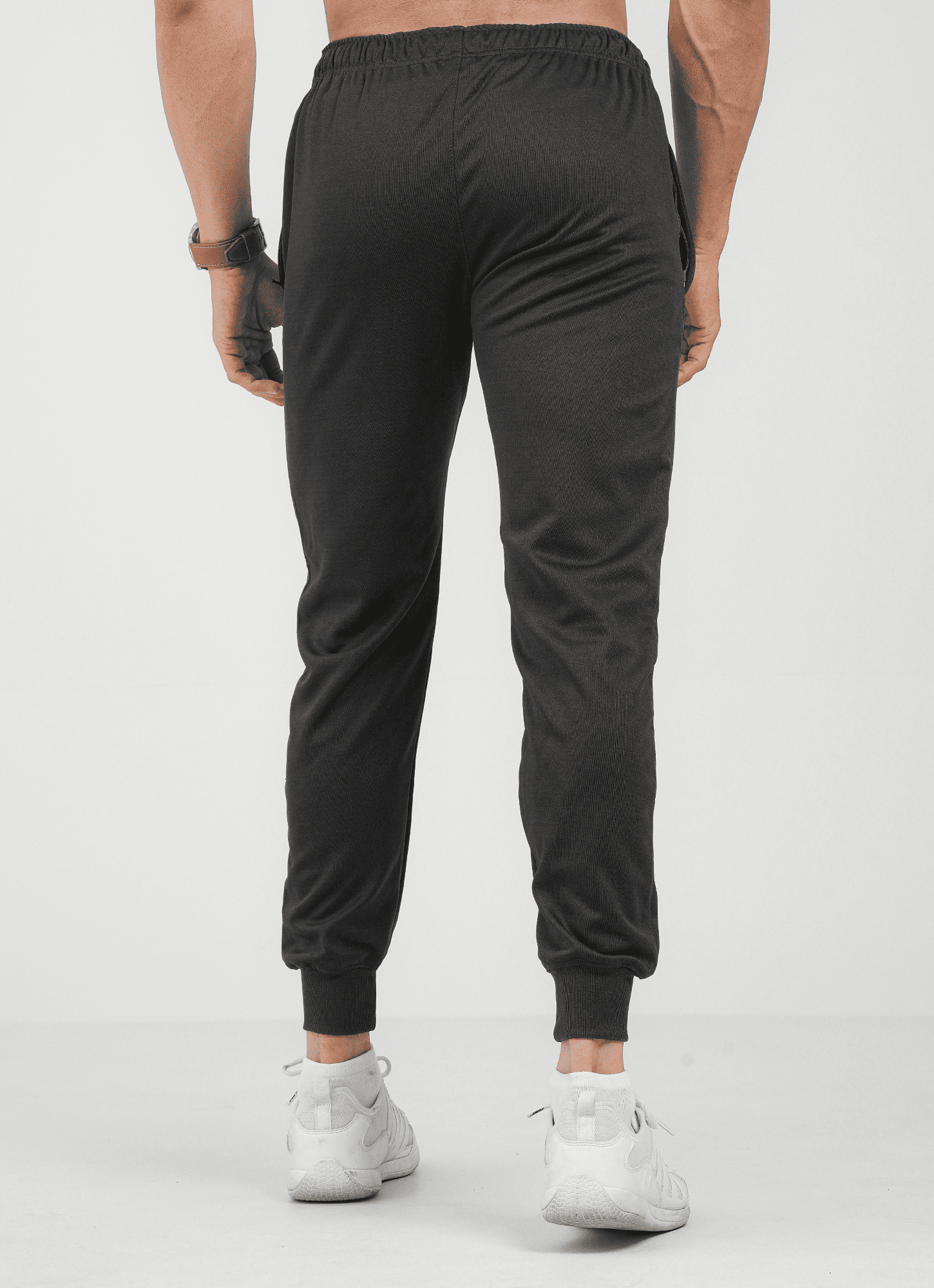 Black Performance Trouser For Men | HustlersOnlyUK