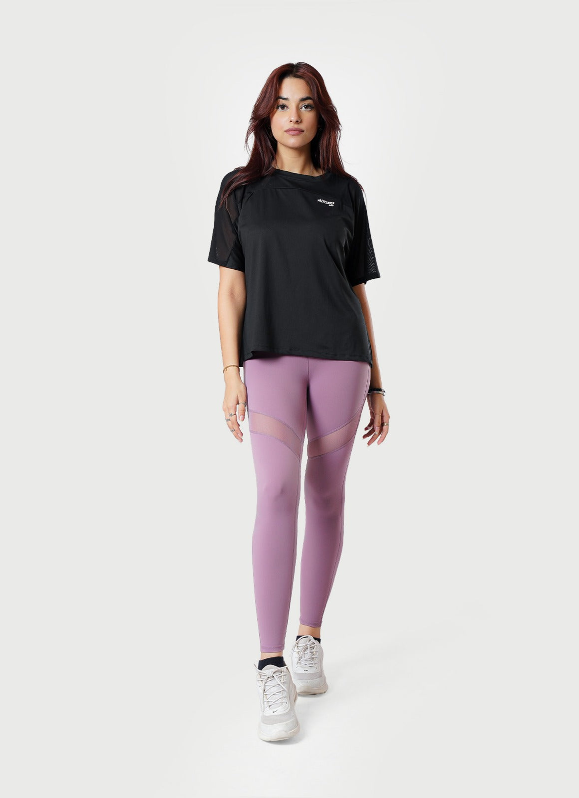 Performance Mesh Pink Leggings For Women | HustlersOnlyUK