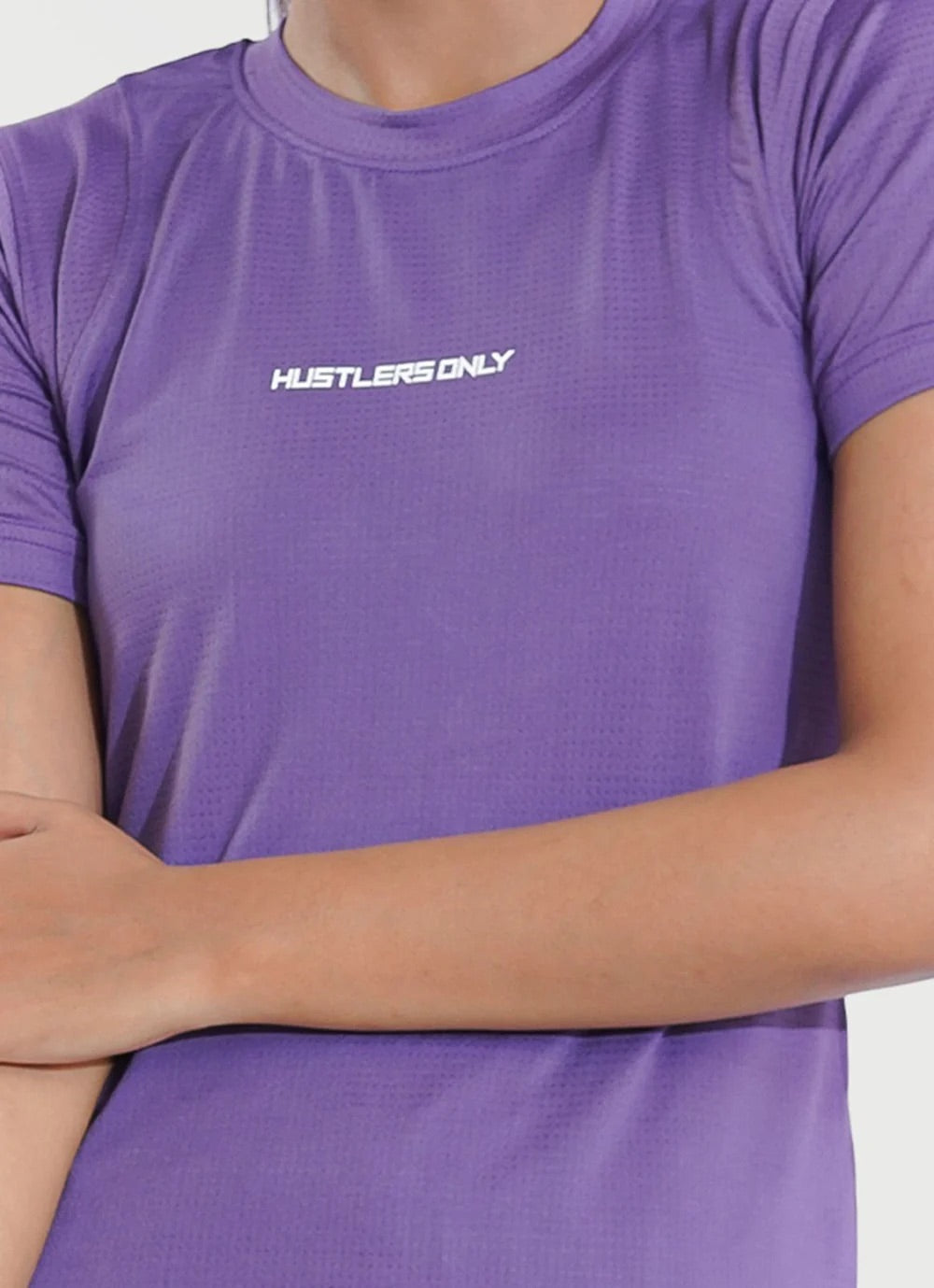 Sash Essential Purple T-Shirt For Women | HustlersOnlyUK