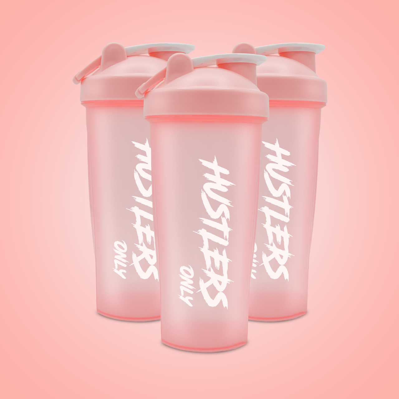Pink Shaker Bottle For Gym | HustlersOnlyUK