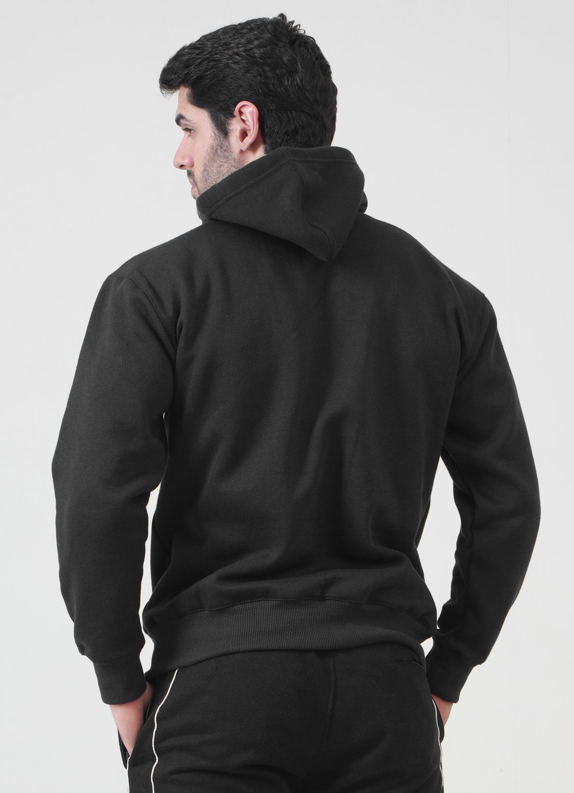 Black Strike Hoodie for Mens | HustlersOnlyUK
