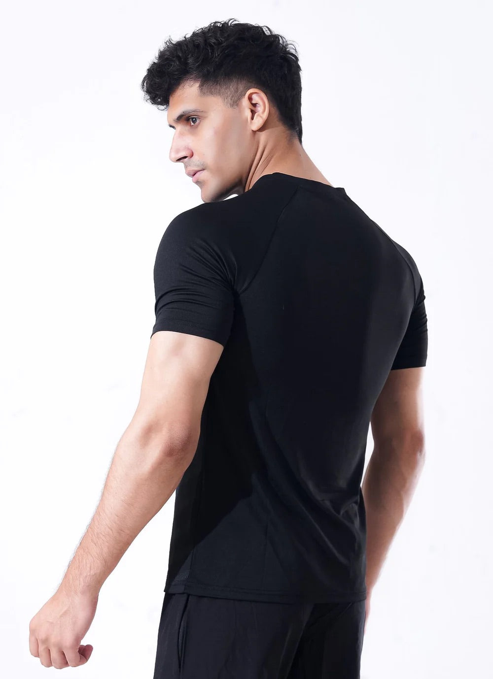 Superhero Compression Blac T-shirt For Men | HustlersOnlyUK