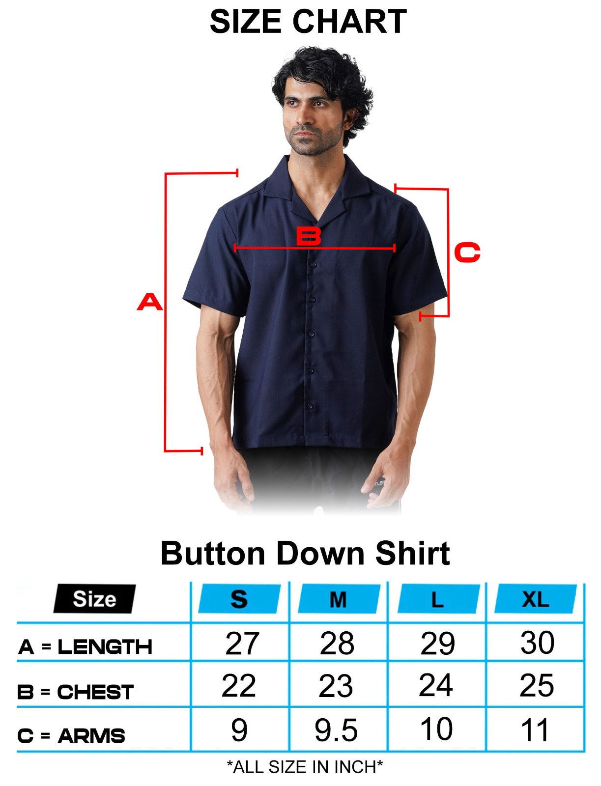 Button Down Shirt - Navy