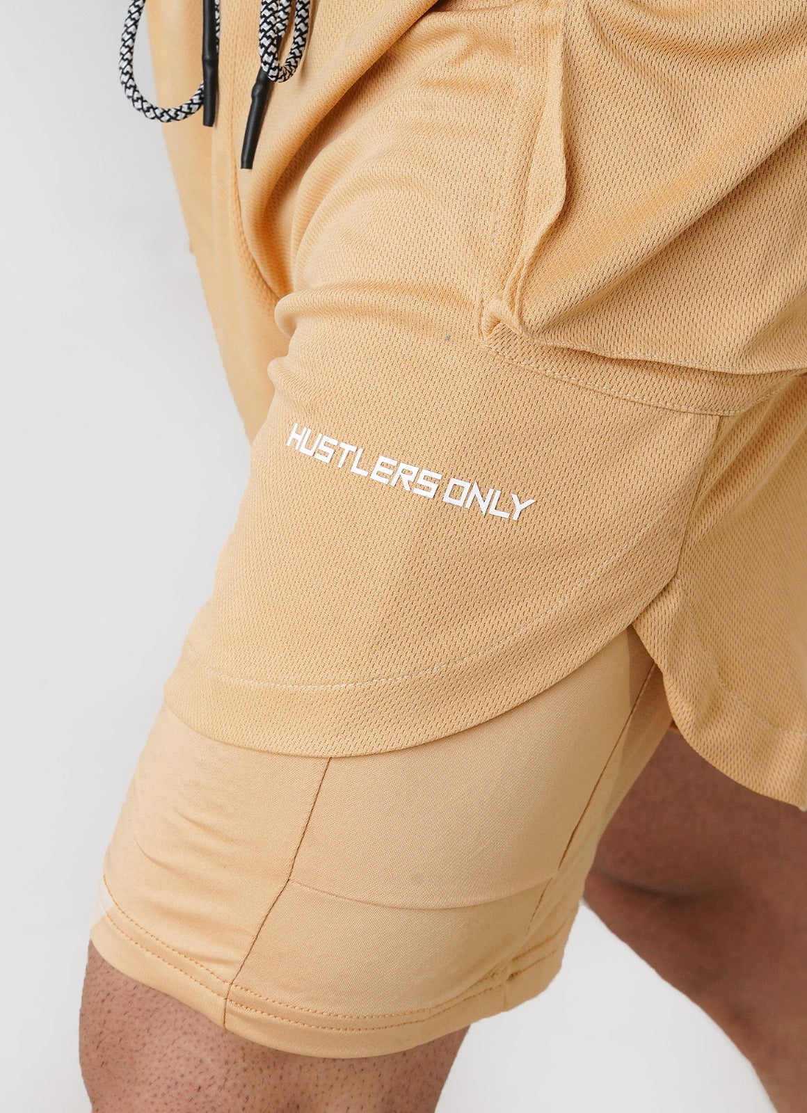 2 in 1 Cargo Shorts - Sand