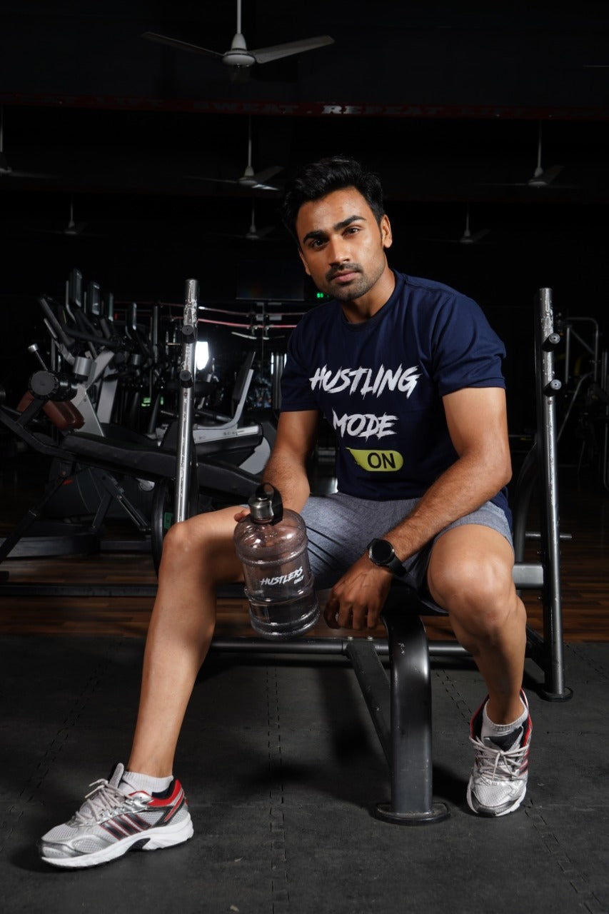 BPA-free large water bottle for gym and outdoor sports | HustlersOnlyUK