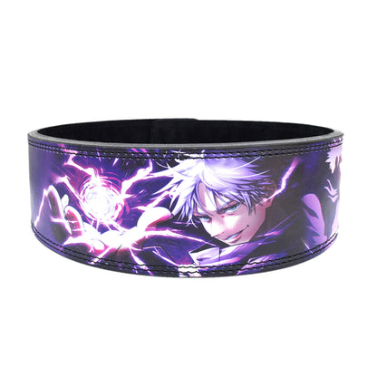 Anime Weight Lifting Action Lever Belt (Inspirit Purple)