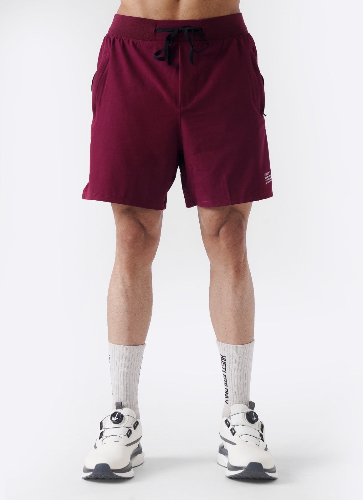Utility Shorts - Maroon