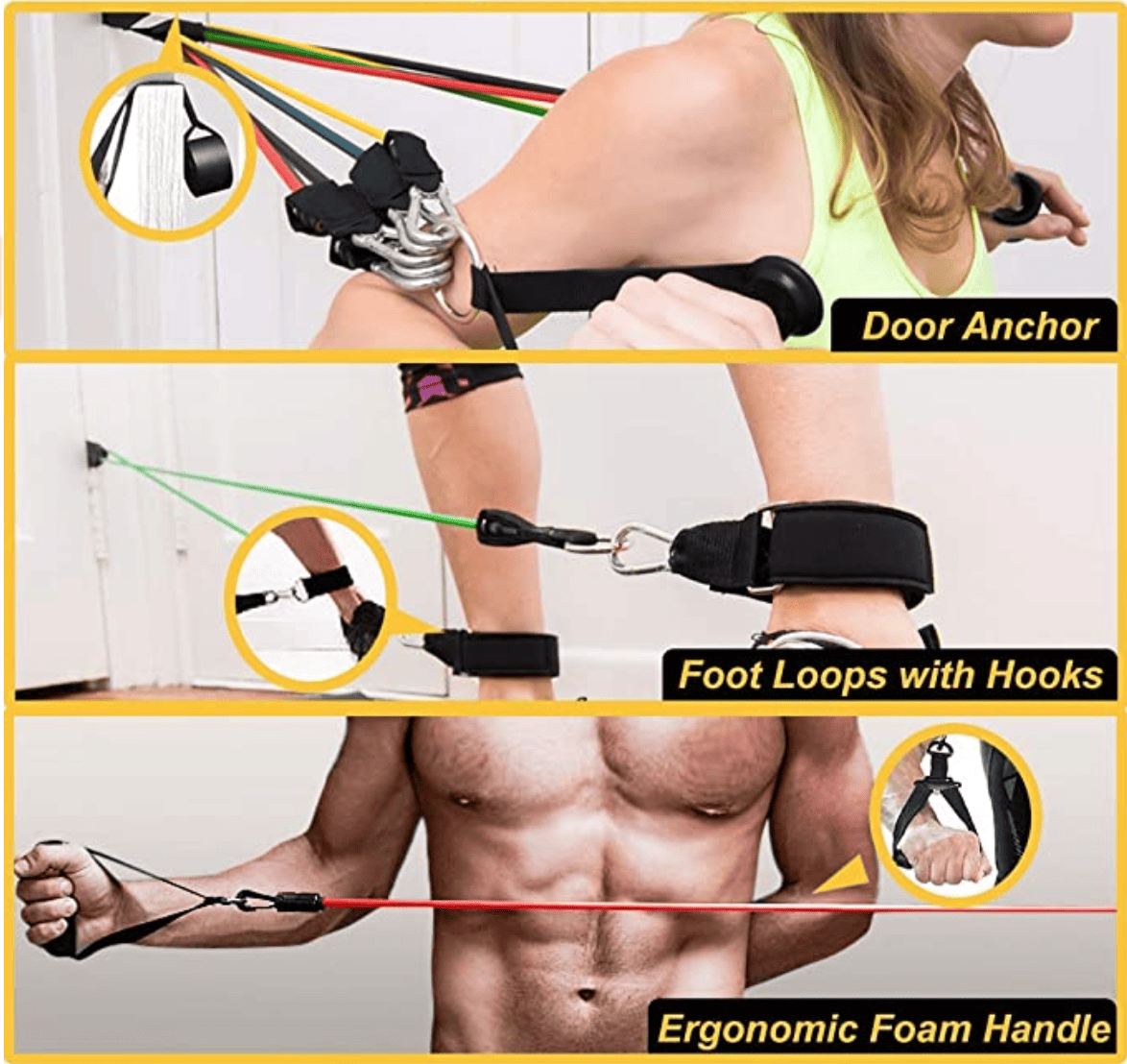 Resistance Band For Flexibility and Stretching | HustlersOnlyUK