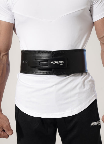 10mm Premium Weightlifting lever Belt-Black