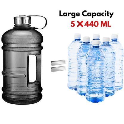 2.2l Large capacity water bottle for daily hydration | HustlersOnlyUK