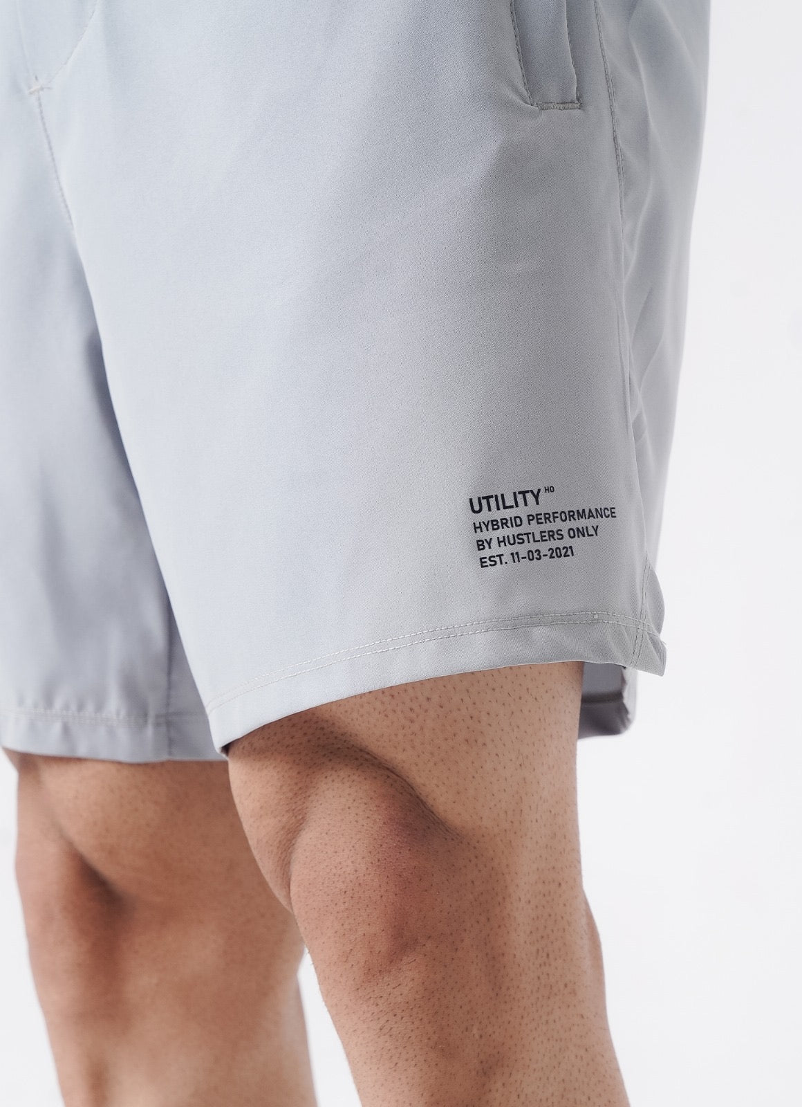 Utility Shorts - Silver