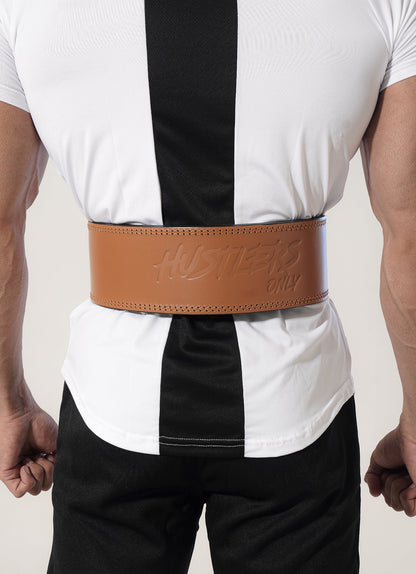 10mm Premium Weightlifting Lever Belt - Brown