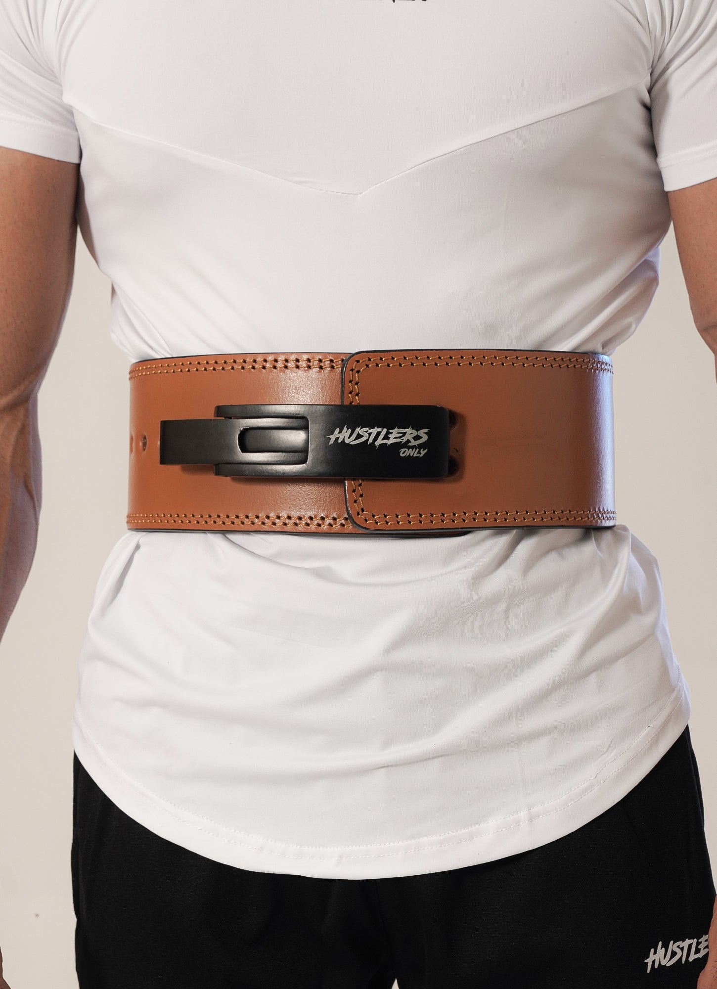 10mm Premium Weightlifting Lever Belt - Brown