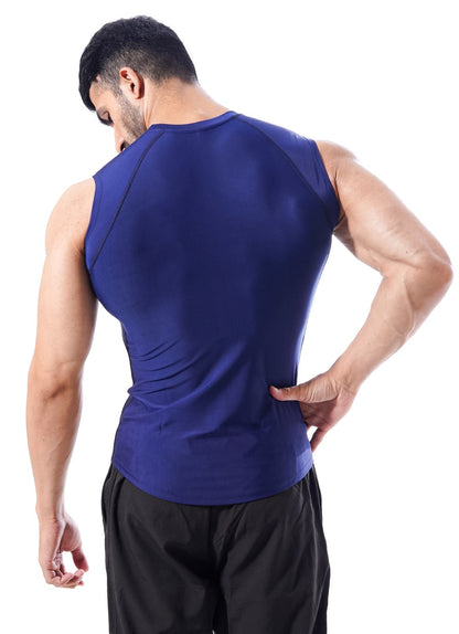 Apex Compression Cut Offs - Navy