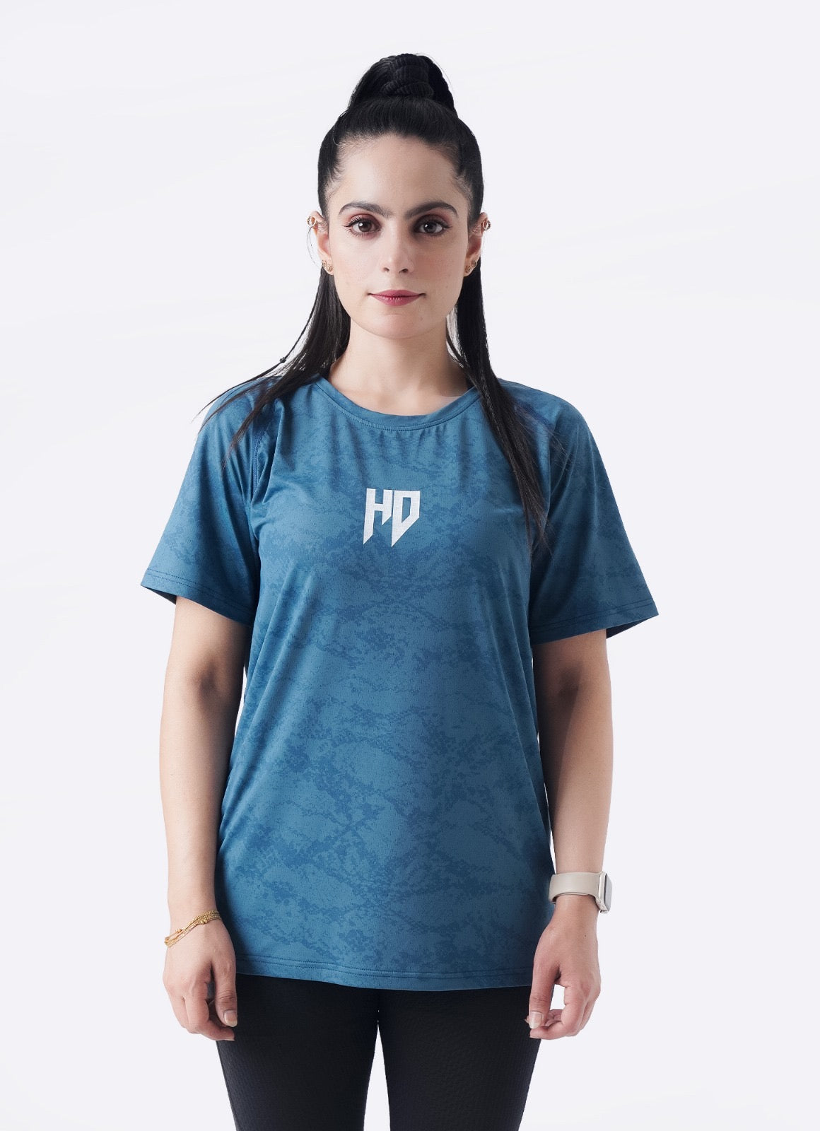 Statement Tshirt - Atlantic Blue