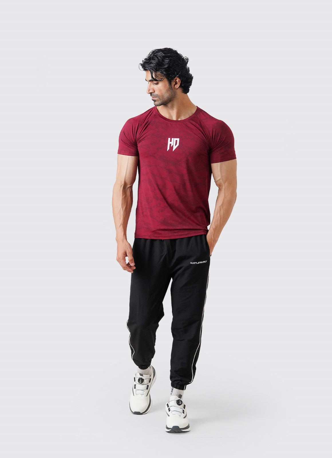 Statement Muscle Tshirt - Maroon