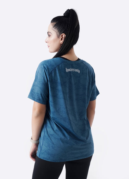Statement Tshirt - Atlantic Blue