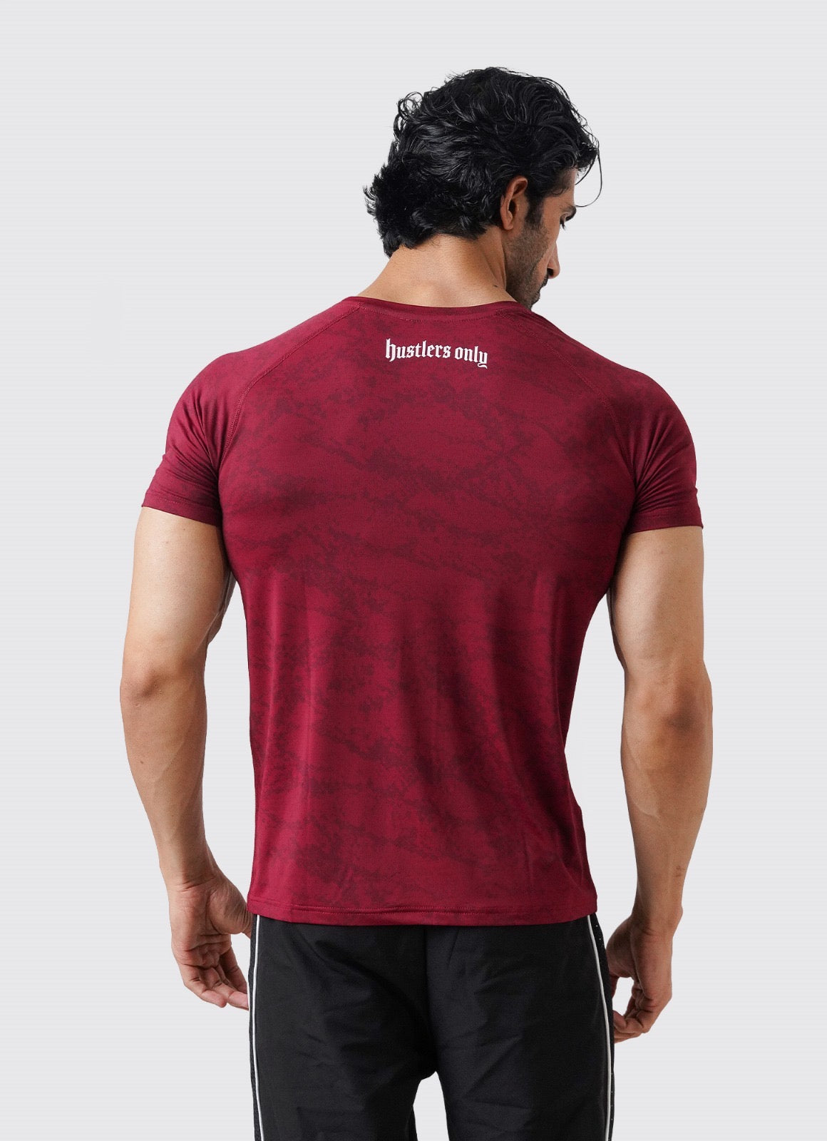 Statement Muscle Tshirt - Maroon