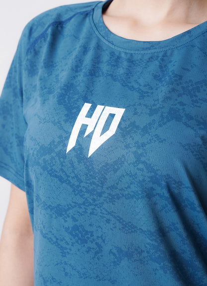 Statement Tshirt - Atlantic Blue