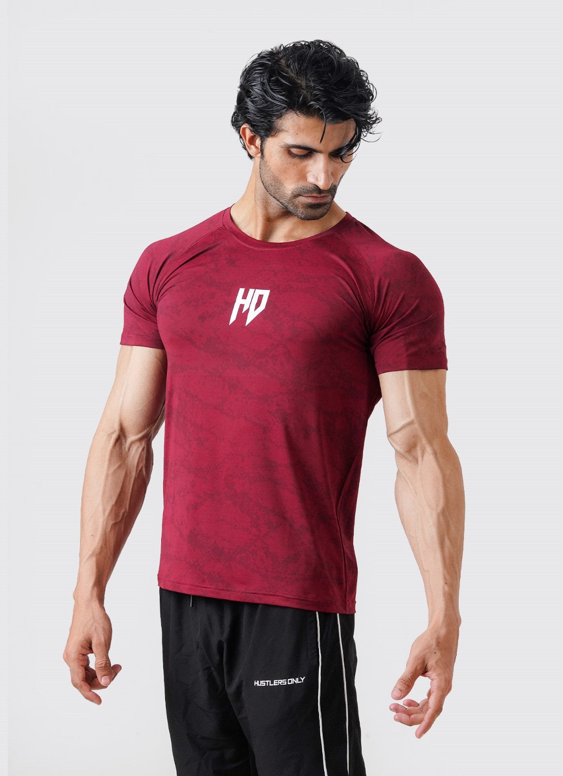Statement Muscle Tshirt - Maroon