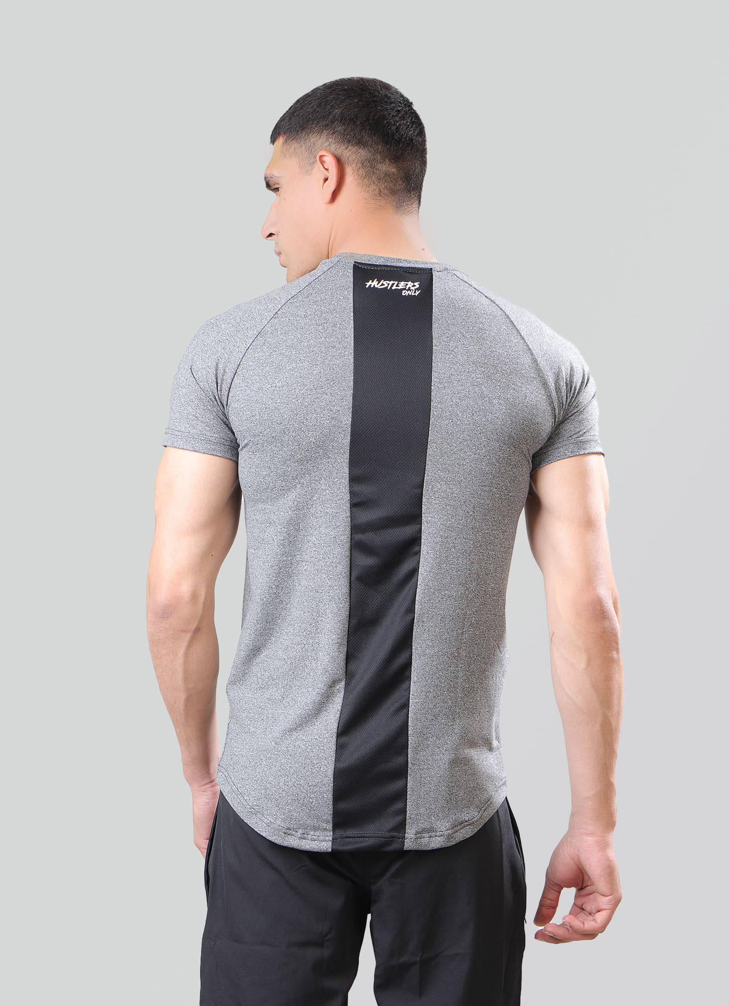 Ace Dryflex Gray T-shirt For Gym | HustlersOnlyUK