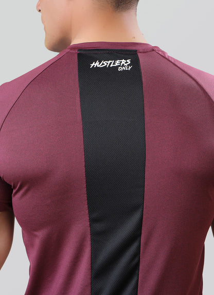 Ace Dryflex Maroon T-shirt For Men | HustlersOnlyUK