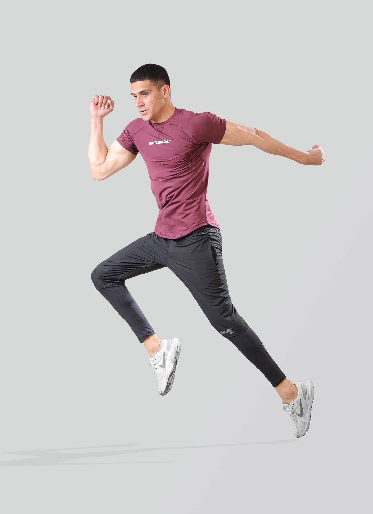 Ace Dryflex Maroon T-shirt For Men | HustlersOnlyUK