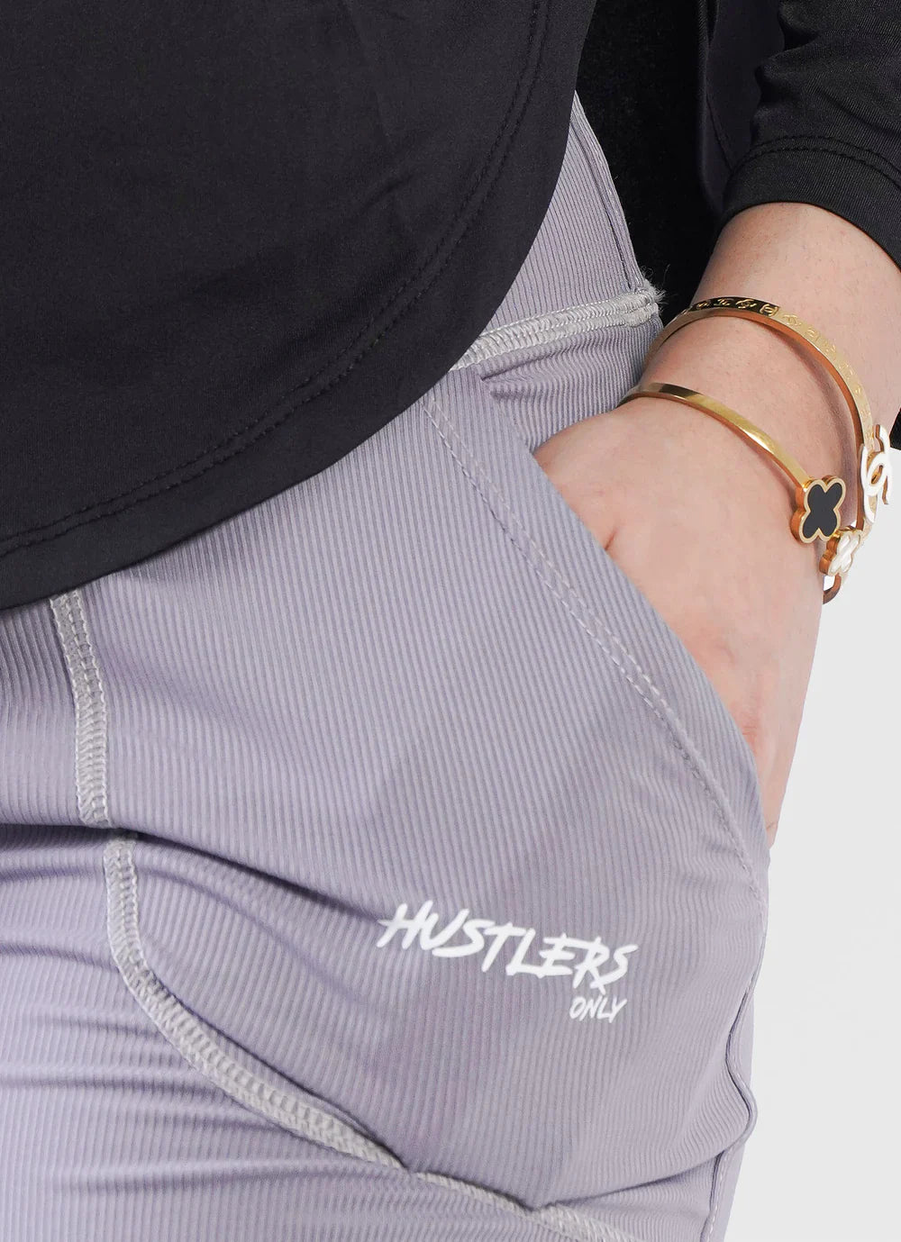 Grey Flared Leggings For Women | HustlersOnlyUK