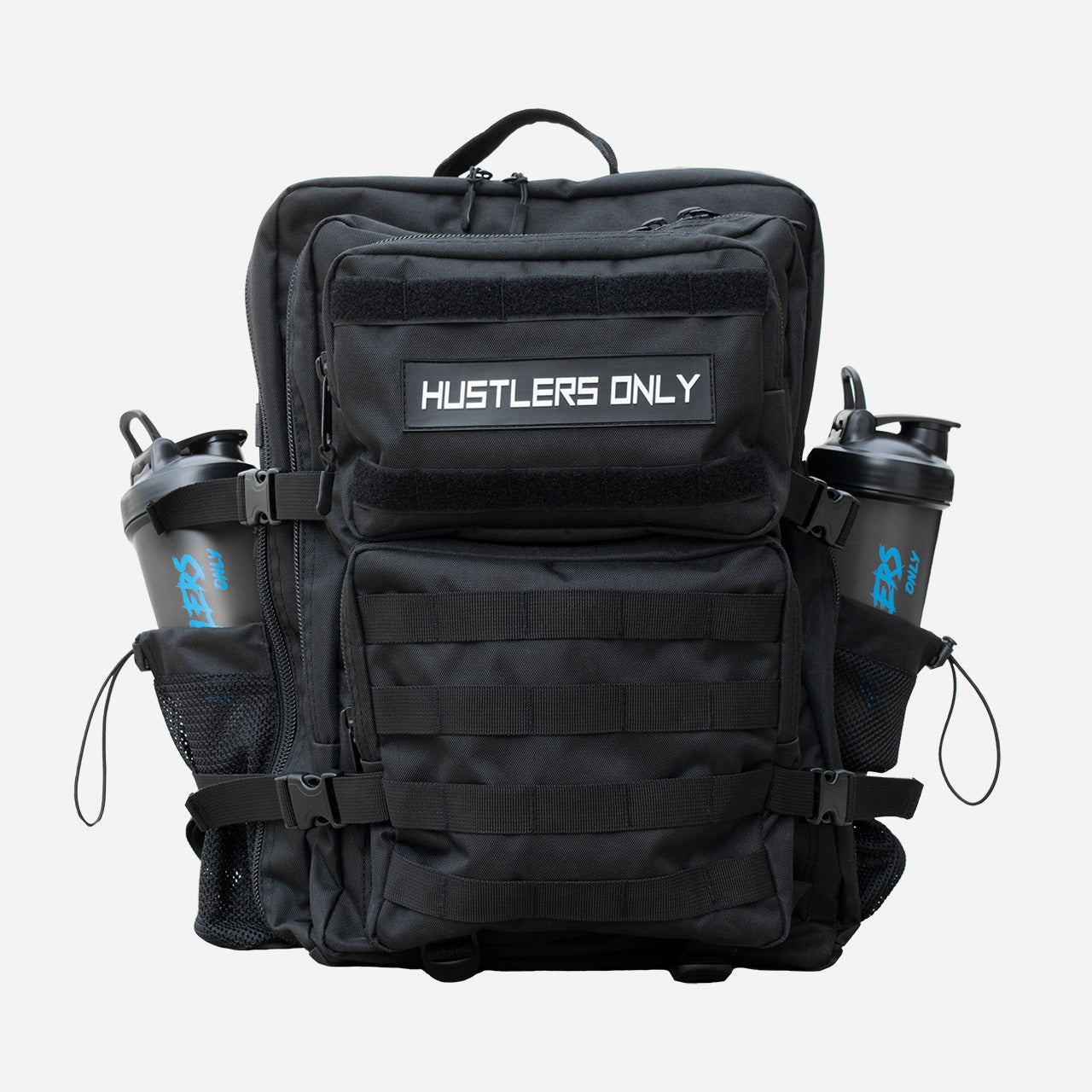 Alpha Military Black Backpack | HustlersOnlyUK